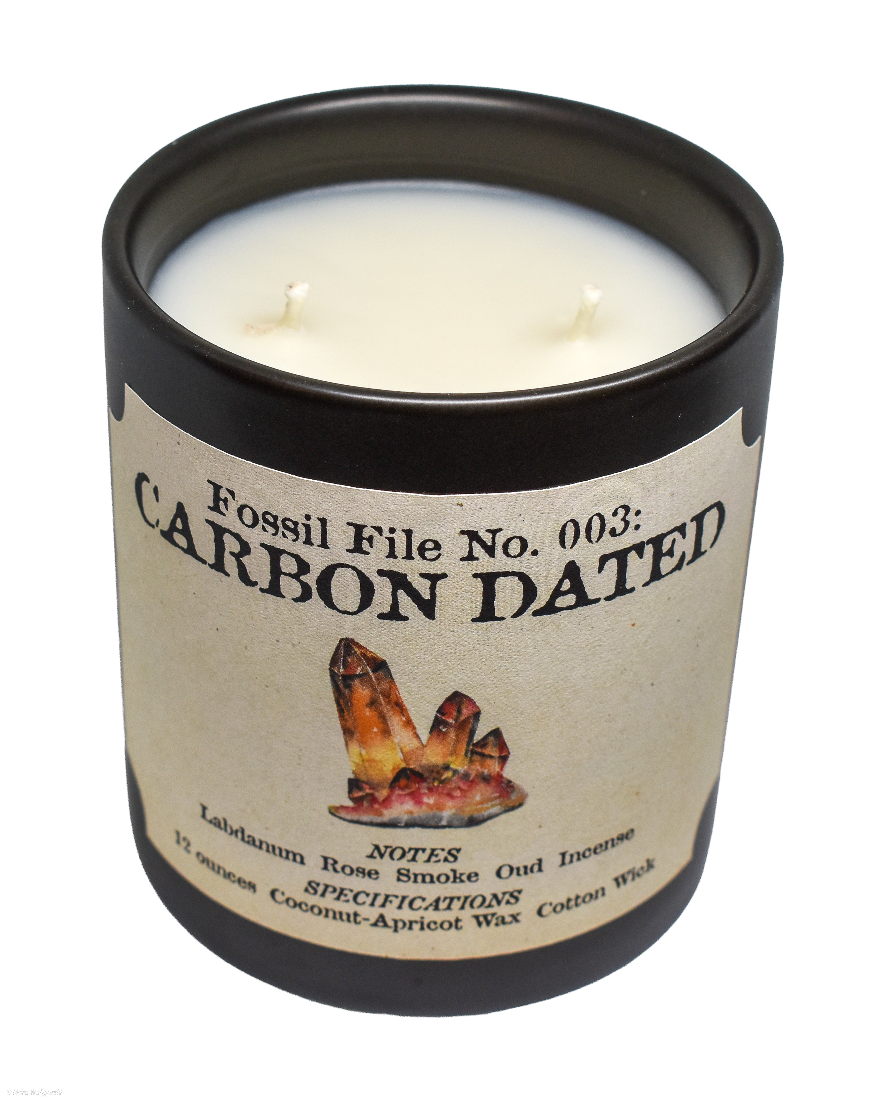 Carbon Dated Candle (Fossil File No. 003)